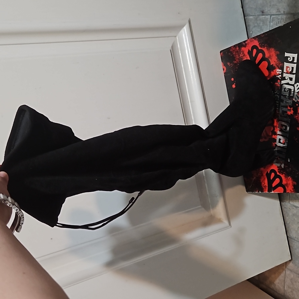 Black Fergalicious Boots